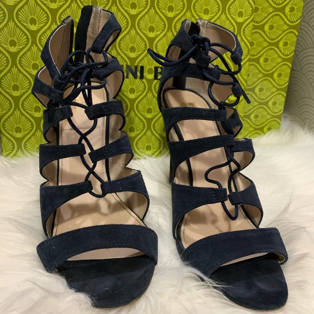 Lace-up heels